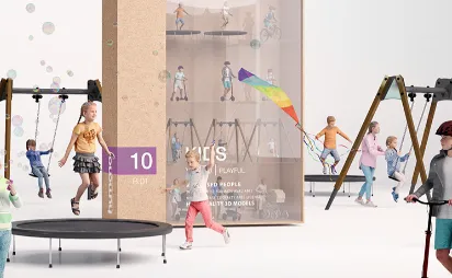 Humano 3D - Vol.10 Kids BLEND Format Crack Download