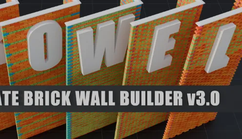 Trowel v3.0 Wall Generator Crack (Blender 4.5) Download