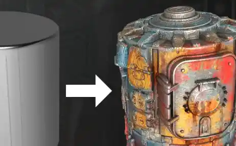 150+ Hard Surface Prop Alphas (Artstation) Free Download