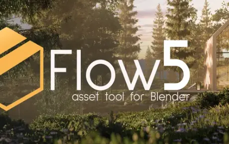 Blender Flow 5 Ultimate Asset Manager Free Addon Download