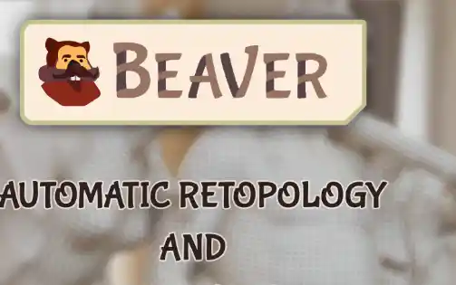 Blender Retopology addon Beaver v1.1 Crack Download