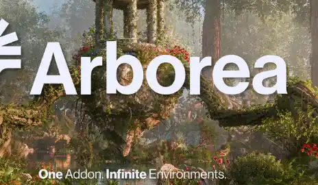 Blender addon Arborea v1.03 Pro FULL Assets Download