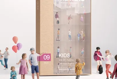 Humano - Vol.9 Kids Crack OBJ FBX Download