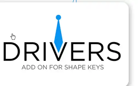 Blender addon Drivers v1.0 EASY SHAPE KEYS Crack Download