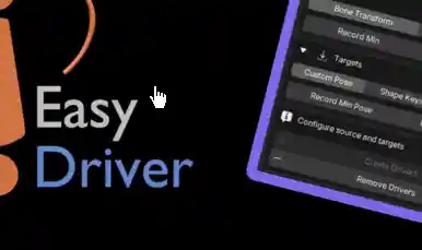 Blender addon Easy Driver 1.5.7 Crack 2026 Download