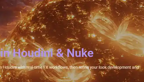 Solar Flares in Houdini Nuke Course (Voxyde) Free Download
