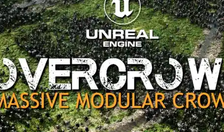 Unreal Engine 5.6 - OverCrowd v1.0 Massive Crowd Simulation Crack Download