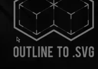 Blender addon Outline To SVG v1 Exporter Free Download
