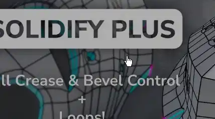 Blender addon Solidify Plus v1.1 Free Download