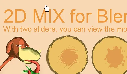 Blender addon 2D Mix For Blender Cycles Free Download