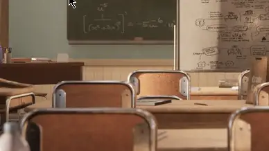 High School Classroom Environment Unreal Engine 5.7 Free Download