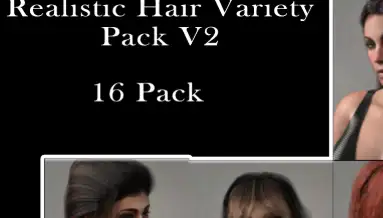 Reallusion Realistic Hair Variety 35 Packs Full Free Download