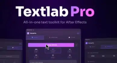 Textlab Pro v1.1.0 Crack (aescripts) Free 2026 Download