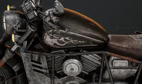 Unreal Engine Road Bike ROADHOG Model Free Download