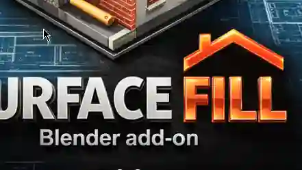 Blender Addon Surface Fill v0.2 for Arch Viz Free Download