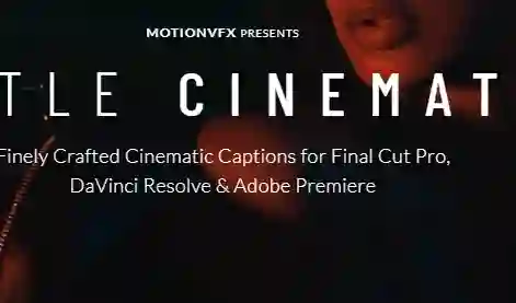 Cinematic Captions Plugin for DaVinci Download Free 2026