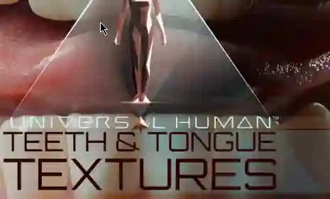 Blender - Universal Human Teeth & Tongue Shader Download