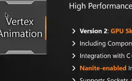 Unreal Engine 5.1+ Vertex Animation Manager (FAB) Download