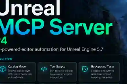 Unreal Engine's Unreal MCP Server + 370 AI TOOLS Download
