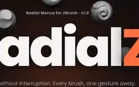 Zbrush Plugin RadialZ v1.4.4 Patch Free Download 2026